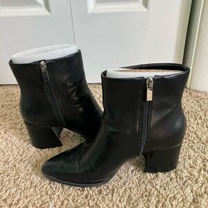 Mix No. 6 Black Ankle Boots